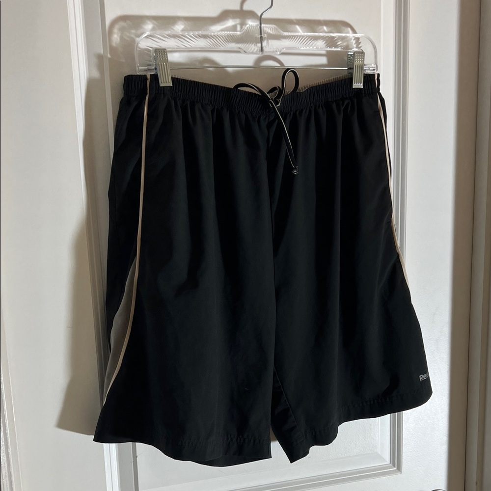 Reebok Men's Black Athletic Shorts